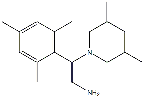 2-(3,5-dimethylpiperidin-1-yl)-2-(2,4,6-trimethylphenyl)ethan-1-amine
