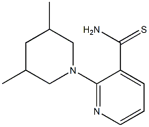2-(3,5-dimethylpiperidin-1-yl)pyridine-3-carbothioamide