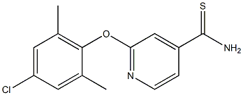 2-(4-chloro-2,6-dimethylphenoxy)pyridine-4-carbothioamide
