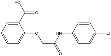 2-{[(4-chlorophenyl)carbamoyl]methoxy}benzoic acid