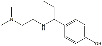 4-(1-{[2-(dimethylamino)ethyl]amino}propyl)phenol