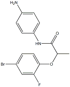 N-(4-aminophenyl)-2-(4-bromo-2-fluorophenoxy)propanamide