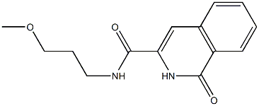 3-Isoquinolinecarboxamide,  1,2-dihydro-N-(3-methoxypropyl)-1-oxo-