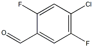 4-氯-2,5-二氟苯甲醛 结构式