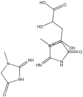 Di-creatinine malate Structure