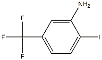 3-氨基-4-碘三氟甲苯 结构式