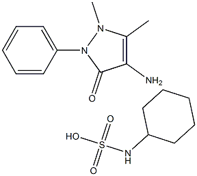 环拉氨基比林, , 结构式