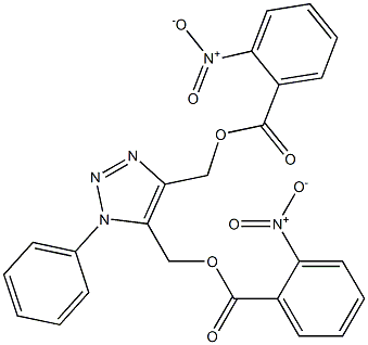 1-Phenyl-1H-1,2,3-triazole-4,5-bis(methanol)bis(2-nitrobenzoate)