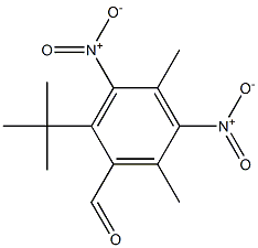 2-tert-Butyl-4,6-dimethyl-3,5-dinitrobenzenecarbaldehyde