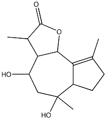 3a,4,5,6,6a,7,8,9b-Octahydro-4,6-dihydroxy-3,6,9-trimethylazuleno[4,5-b]furan-2(3H)-one