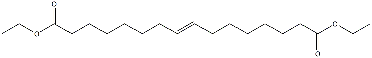8-Hexadecenedioic acid diethyl ester Structure