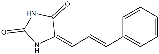 5-(3-Phenyl-2-propenylidene)hydantoin