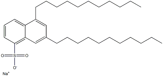 5,7-Diundecyl-1-naphthalenesulfonic acid sodium salt