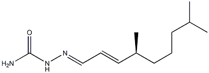 [S,(+)]-4,8-Dimethyl-2-nonenal semicarbazone
