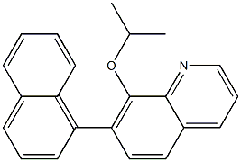 8-(Isopropyloxy)-7-(1-naphtyl)quinoline