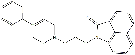 1-[3-[(1,2,3,6-Tetrahydro-4-phenylpyridin)-1-yl]propyl]benz[cd]indol-2(1H)-one