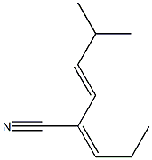 (3E)-5-Methyl-2-(propan-1-ylidene)-3-hexenenitrile