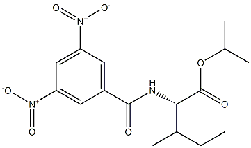 (2S)-2-[(3,5-Dinitrobenzoyl)amino]-3-methylpentanoic acid isopropyl ester