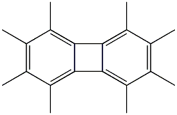 1,2,3,4,5,6,7,8-Octamethylbiphenylene Structure