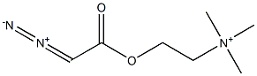 2-(Diazoacetyloxy)-N,N,N-trimethylethanaminium