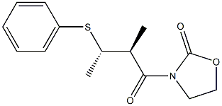 (2S,3S)-2-Methyl-3-phenylthio-1-(2-oxo-3-oxazolidinyl)-1-butanone