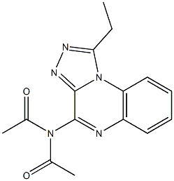 4-Diacetylamino-1-ethyl[1,2,4]triazolo[4,3-a]quinoxaline