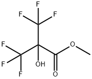 Methyl 3,3,3-Trifluoro-2-hydroxy-2-trifluoromethylpropionate, 7594-51-6, 结构式