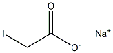 碘乙酸钠, , 结构式