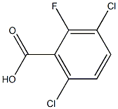 3,6-DICHLORO-2-FLUOROBENZOIC ACID Structure
