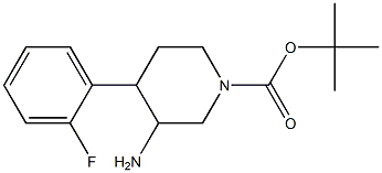 TERT-BUTYL 3-AMINO-4-(2-FLUOROPHENYL)PIPERIDINE-1-CARBOXYLATE