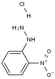 邻硝基苯肼盐酸盐 结构式