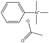 苯基三甲基醋酸铵 结构式