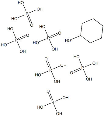 Cyclohexanol hexaphosphate Struktur