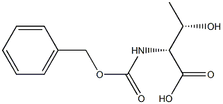 CBZ-D-苏氨酸 结构式