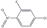 4-Chloro-2-fluoro-1-nitrobenzene Structure