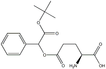 BOC-谷氨酸苄酯 结构式