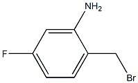 2-溴甲基-5-氟苯胺 结构式