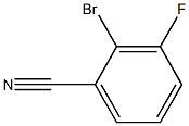 2-溴-3-氟苯腈, , 结构式