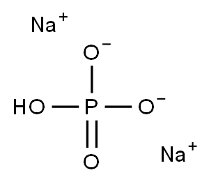 磷酸氢钠 结构式
