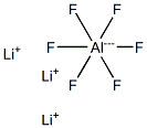 六氟铝酸锂, , 结构式
