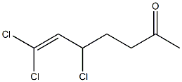 6-Hepten-2-one, 5,7,7-trichloro-