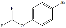1-BROMO-4-(DIFLUOROMETHYLOXY)BENZENE Structure