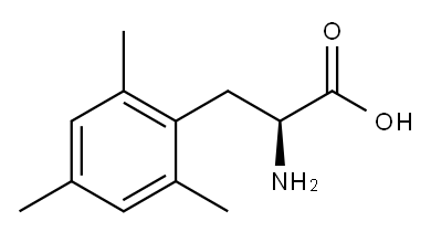 L-2,4,6-TRIMETHYLPHENYLALANINE 结构式
