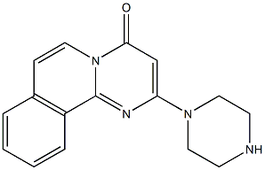 2-(1-piperazinyl)-4H-pyrimido(2,1-a)isoquinolin-4-one