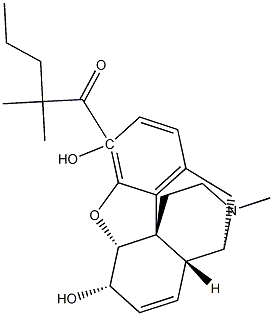 3-(2,2-dimethylvaleroyl) morphine