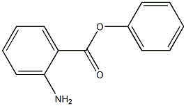 苯基邻氨基苯甲酸- 结构式