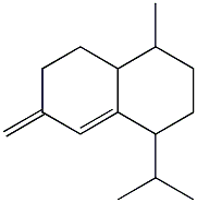 1-methyl-6-methylidene-4-propan-2-yl-2,3,4,7,8,8a-hexahydro-1H-naphthalene