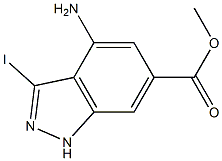 3-IODO-6-METHOXYCARBONYL-4-AMINO(1H)INDAZOLE