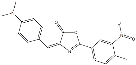 4-[4-(dimethylamino)benzylidene]-2-(4-methyl-3-nitrophenyl)-4,5-dihydro-1,3-oxazol-5-one