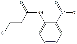3-chloro-N-(2-nitrophenyl)propanamide